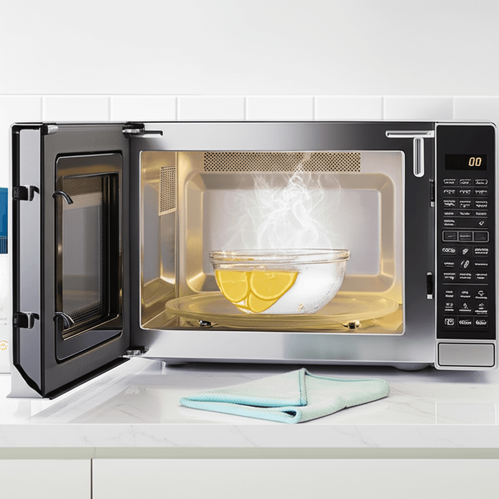 How to Clean a Microwave Inside and Out (12 Methods)