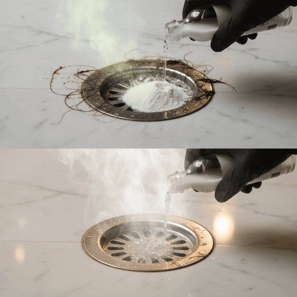 How to Clean a Bathroom Drain That Smells