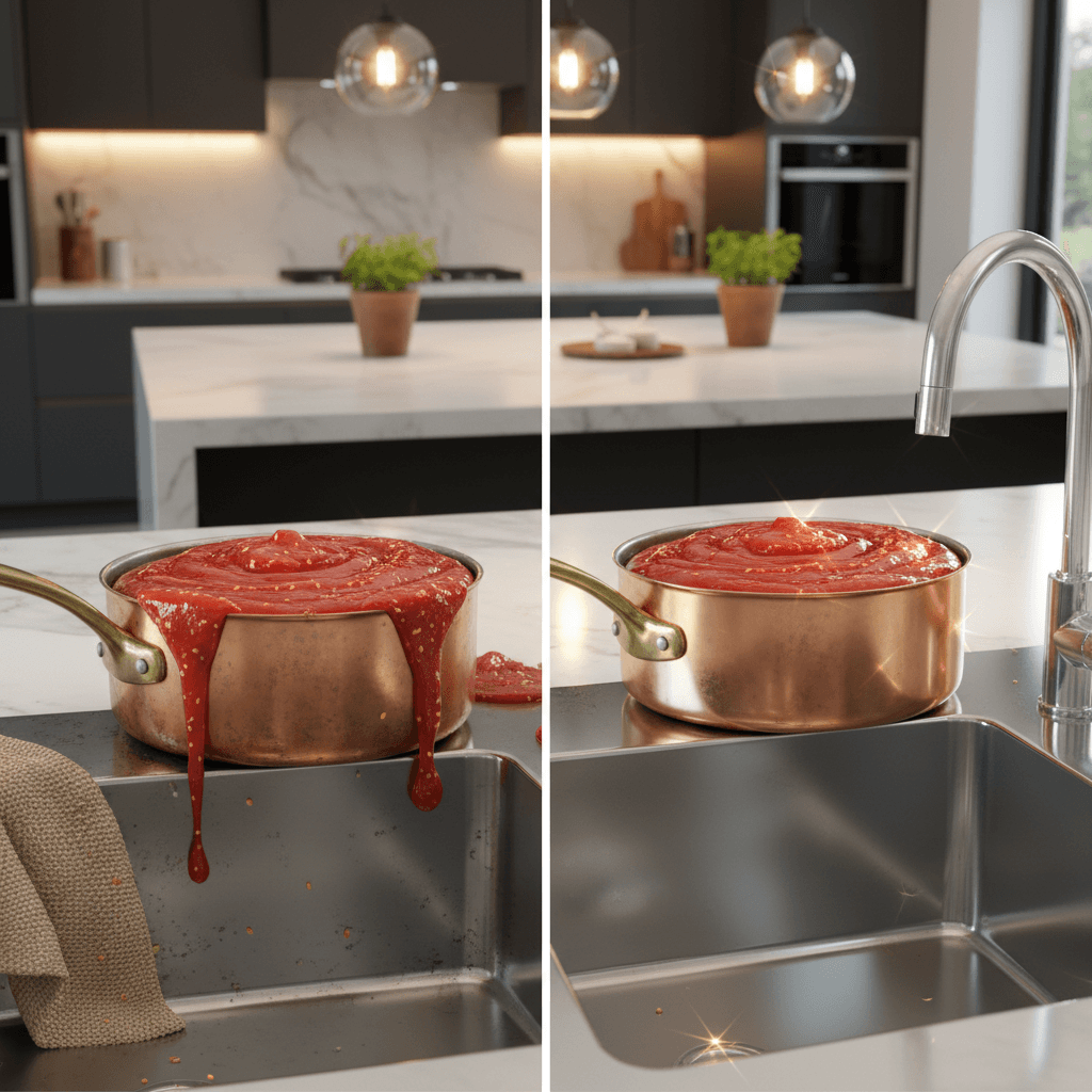 How to Clean With Ketchup