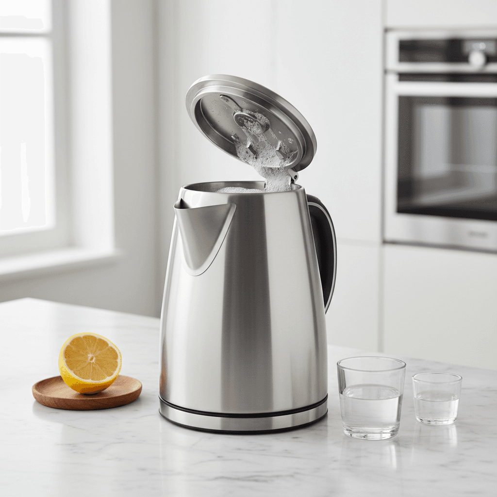 How to Remove Limescale from a Kettle